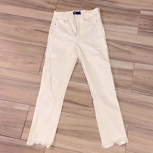 Gap Cigarette White Jeans